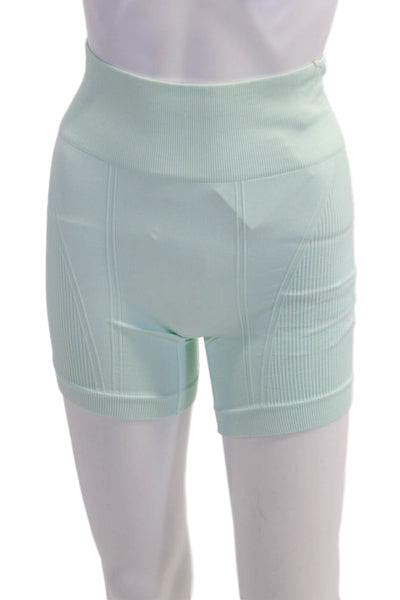 ALALA Unisex Biker Shorts Light Blue Size M