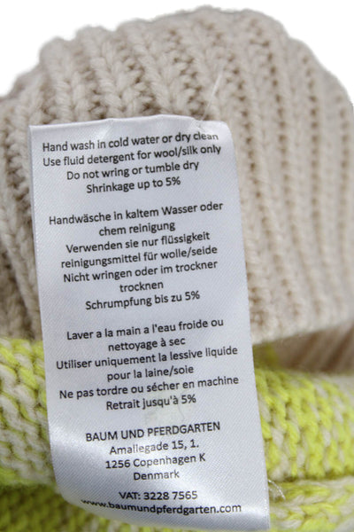 Baum Und Pferdgarten Women Pullover Beige Sweater Size XS