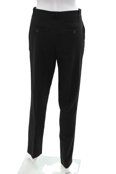 Calvin Klein Unisex Dress Pants Black Button Size 18