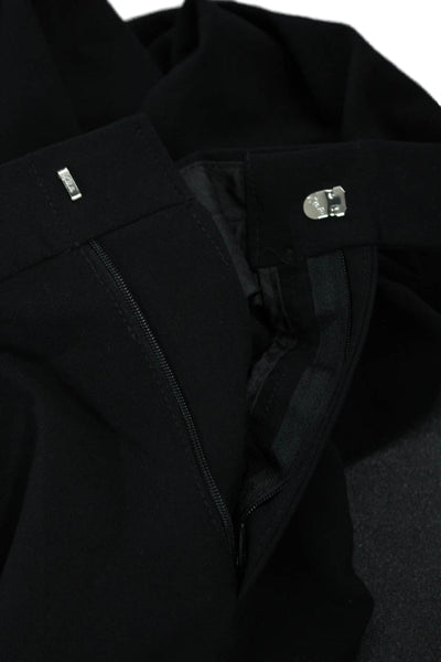 Calvin Klein Unisex Dress Pants Black Button Size 18