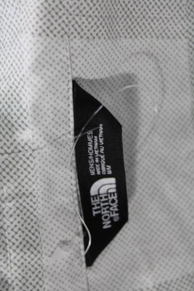 The North Face Mens Rain Jacket Dark Gray Size M
