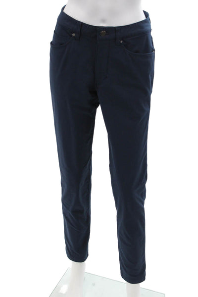 Lululemon Unisex Dark Blue Ankle Cropped Pants Size 28
