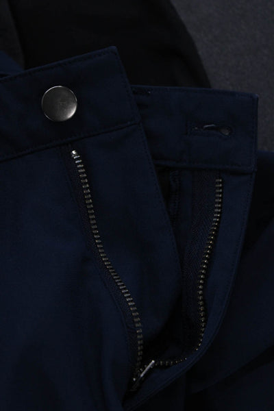 Lululemon Unisex Dark Blue Ankle Cropped Pants Size 28