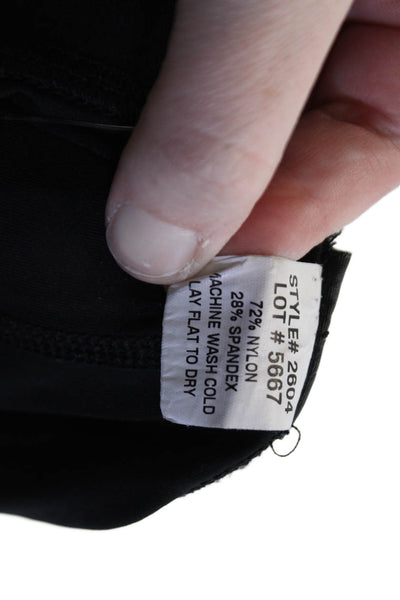 Terez Women Ankle Jeggings Black Nylon/Spandex Size S