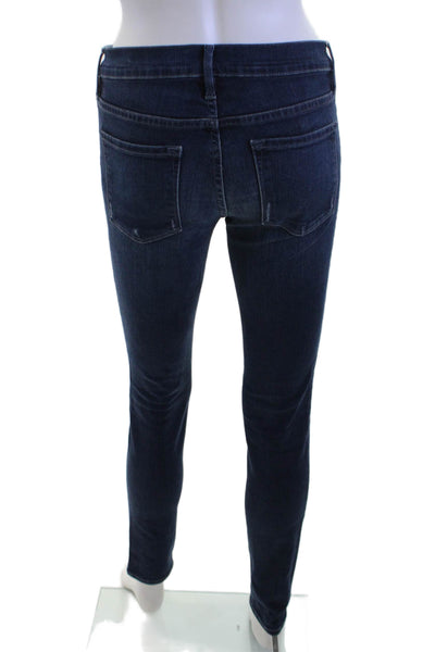 Frame Womens Dark Blue Skinny Jeans Size 26