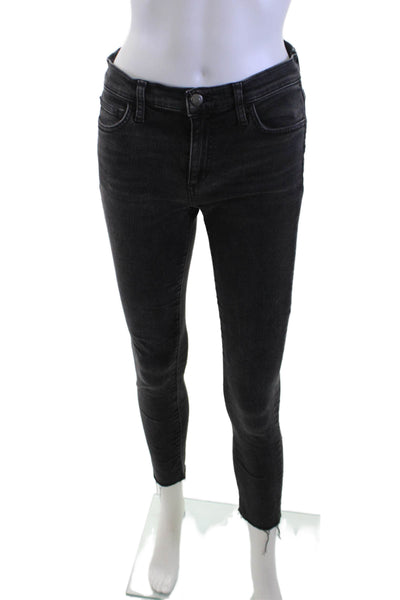 Joes Women Black Skinny Ankle Mid Rise Jeans Size 26