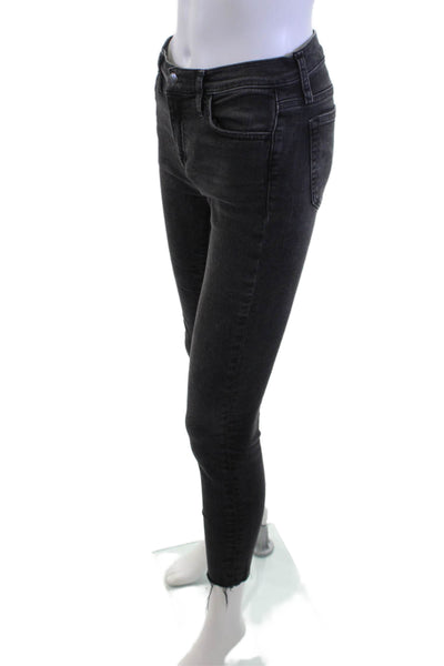Joes Women Black Skinny Ankle Mid Rise Jeans Size 26