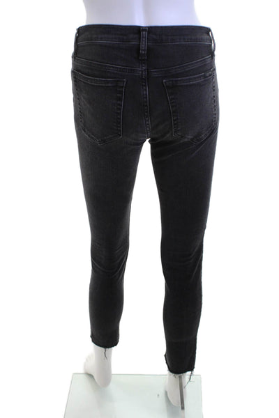 Joes Women Black Skinny Ankle Mid Rise Jeans Size 26