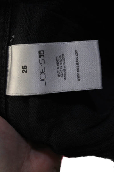 Joes Women Black Skinny Ankle Mid Rise Jeans Size 26