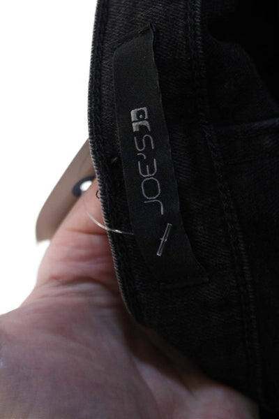 Joes Women Black Skinny Ankle Mid Rise Jeans Size 26