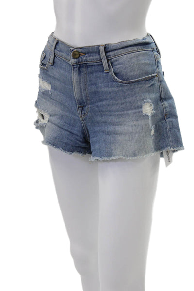 Frame Denim Unisex Blue Beach Shorts Size 27