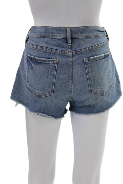 Frame Denim Unisex Blue Beach Shorts Size 27