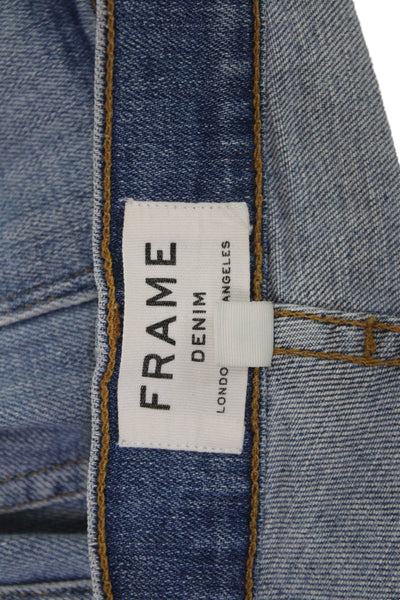Frame Denim Unisex Blue Beach Shorts Size 27