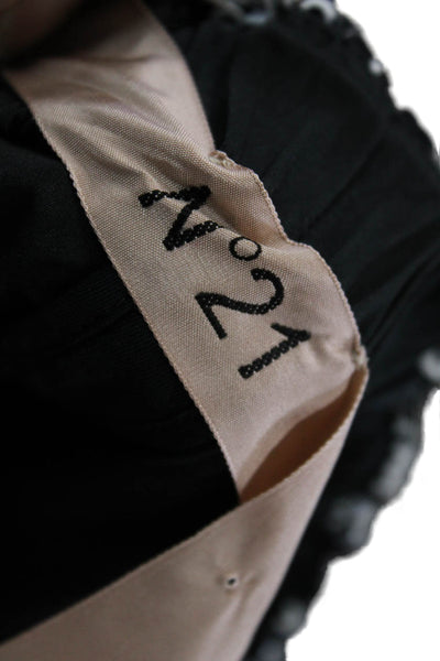 No21 Women Mini Skirt Black Size 38