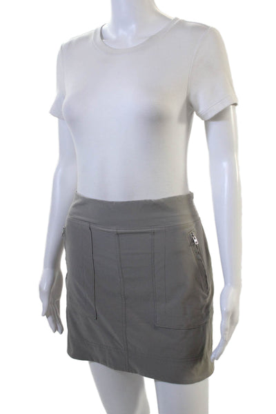 Athleta Women Cargo Skort Gray Size 6