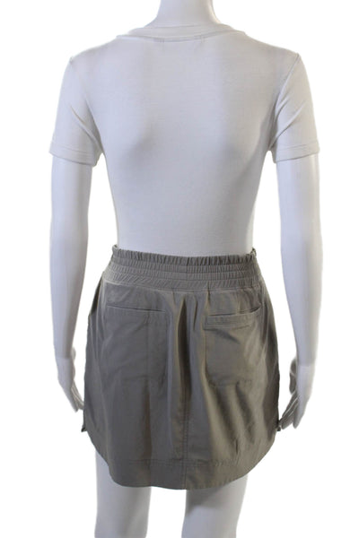 Athleta Women Cargo Skort Gray Size 6