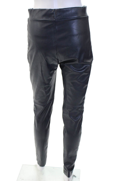 Wolford Women Navy Biker Jegging Pants Size 10