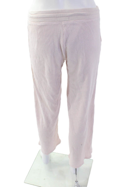 TNA Women Pink Drawstring Sweatpants Size XS