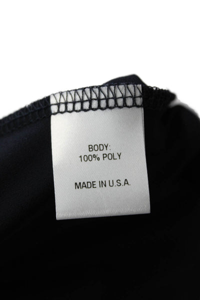 Lola & Sophie Women Black Basic Sleeveless Round Neck Tank Size M