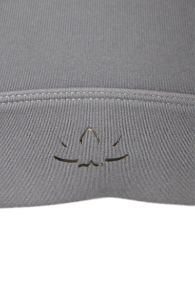 Beyond Yoga Womens Activewear Adjustable Pullover Sports Bra Gray Size XS