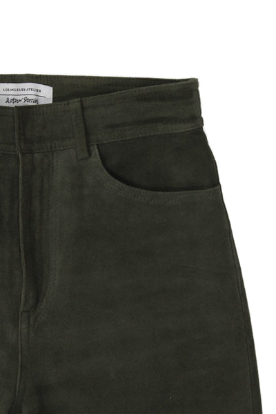 Los Angeles Atelier + Other Stories Women Army Green Pants Size 0
