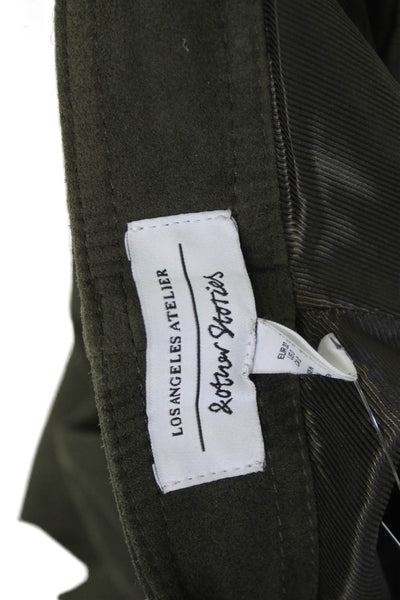 Los Angeles Atelier + Other Stories Women Army Green Pants Size 0