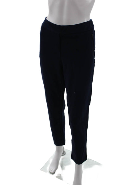 J. Mclaughlin Womens Dark Blue Cropped Ankle Pants Size 10