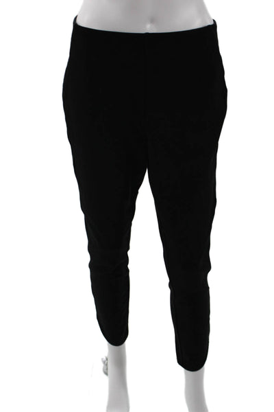Lysse Women Ankle Cropped Black Pants Plus Size L