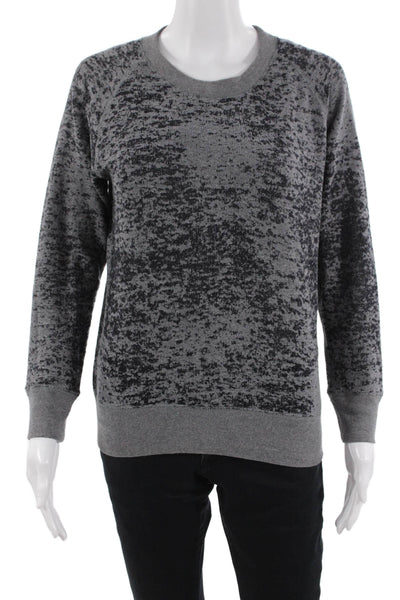 IRO Jeans Men Pullover Sweatshirt Gray 50/50 Cotton/Poly Size S