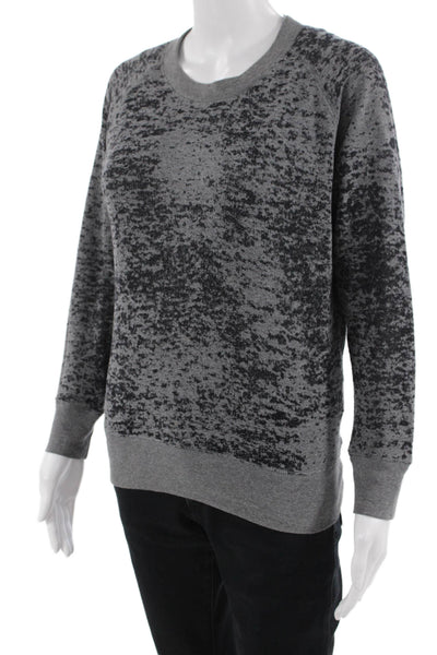 IRO Jeans Men Pullover Sweatshirt Gray 50/50 Cotton/Poly Size S