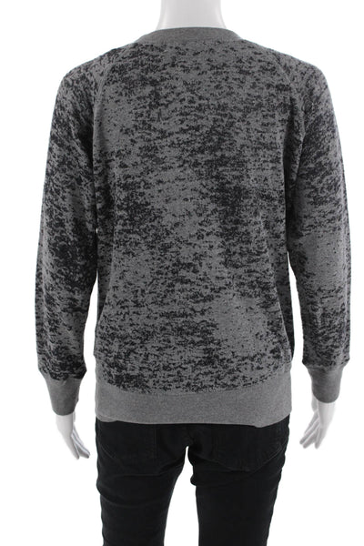 IRO Jeans Men Pullover Sweatshirt Gray 50/50 Cotton/Poly Size S