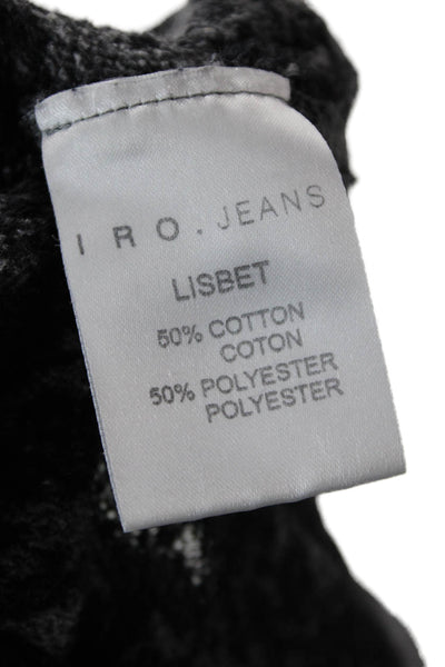IRO Jeans Men Pullover Sweatshirt Gray 50/50 Cotton/Poly Size S