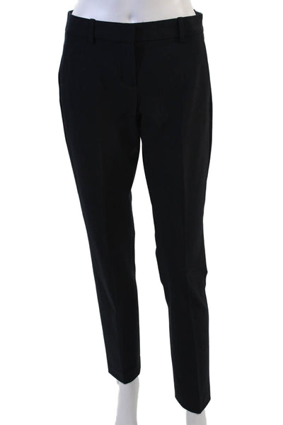 Theory Womens Ankle Dress Pants Black Size 2