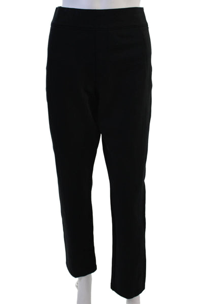Spanx Women Ankle Cropped Black Petite Pants Size S
