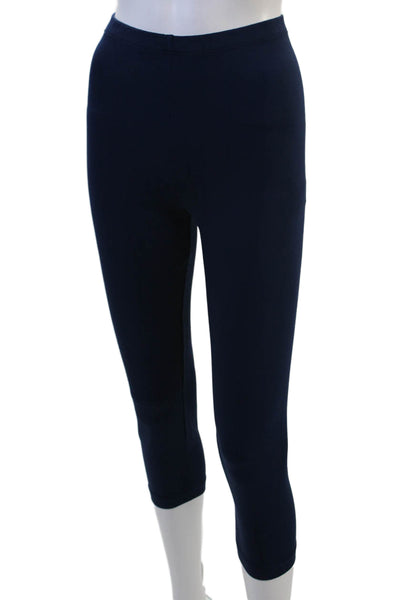 Danskin Women Capri Leggings Dark Blue Size S