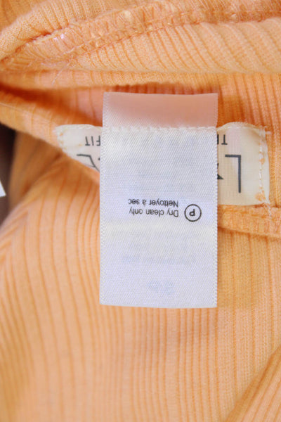 L Space, Womens Fit & Flare Mini Dress Orange Size S