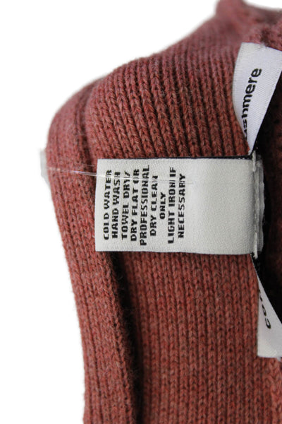 Cotton By Autumn Cashmere Womens Cardigan Sweater Brown Long Sleeve Size S
