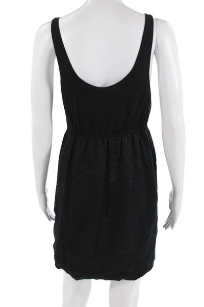 3.1 Phillip Lim Women Tank Dress Black V-Neck Sleeveless Size 2