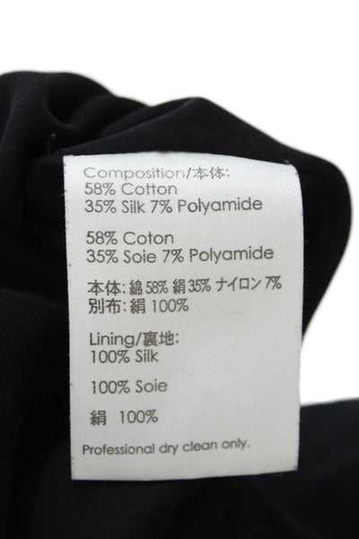 3.1 Phillip Lim Women Tank Dress Black V-Neck Sleeveless Size 2