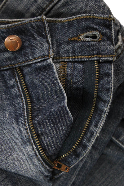 Joes Mens Straight Jeans Blue Button Size 38