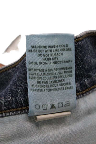 Joes Mens Straight Jeans Blue Button Size 38