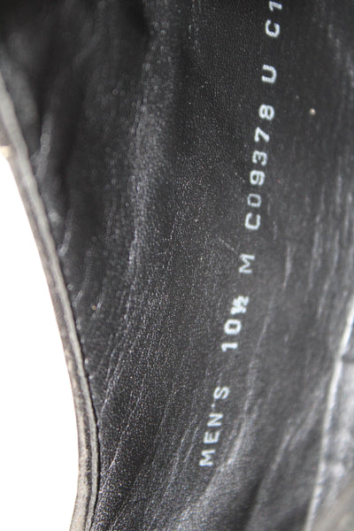 Cole Haan Mens Leather Lace-Up Oxford Dress Shoes Black Size 10.5