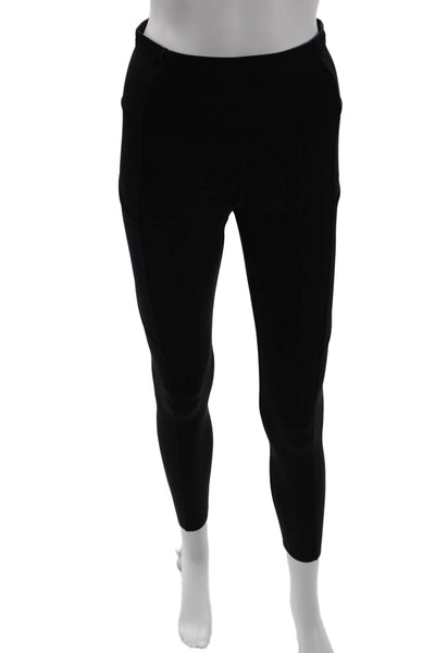 Lululemon, Womens Black Ankle Leggings Nylon Size 6