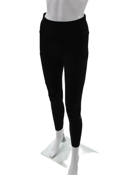 Lululemon, Womens Black Ankle Leggings Nylon Size 6