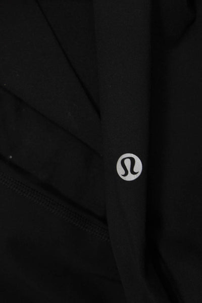 Lululemon, Womens Black Ankle Leggings Nylon Size 6