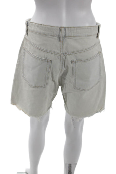 Zara Unisex Light Blue Bermuda Shorts Cotton Size 6