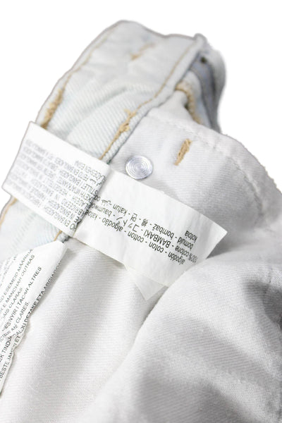 Zara Unisex Light Blue Bermuda Shorts Cotton Size 6