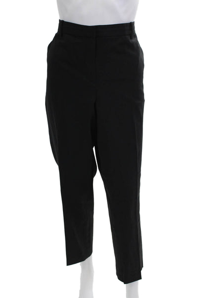 Theory Unisex Ankle Cropped Dress Pants Black Size 12