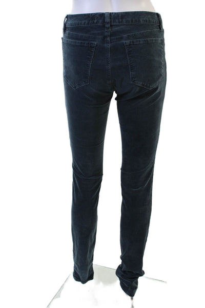 J Brand Women Skinny Jeans Dark Gray Button Size 27
