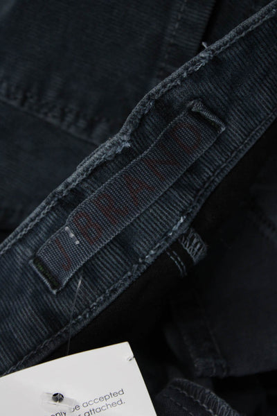 J Brand Women Skinny Jeans Dark Gray Button Size 27